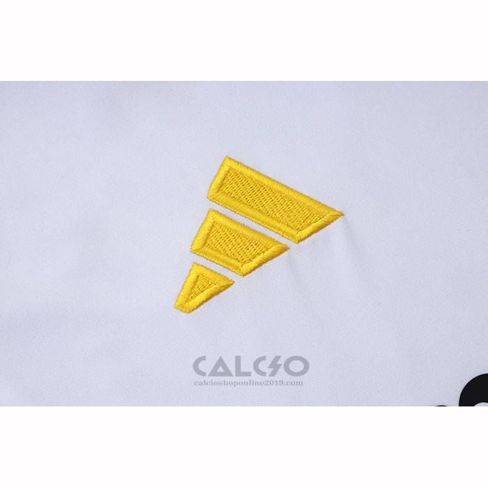 Tuta da Track Real Madrid Manica Corta 2025-2026 Bianco - Pantaloncini